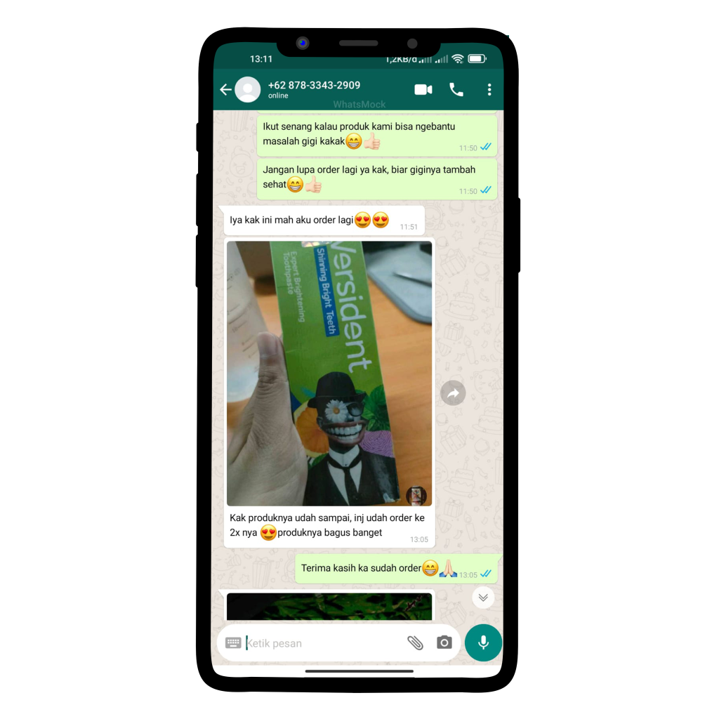 Testimoni pelanggan Versident